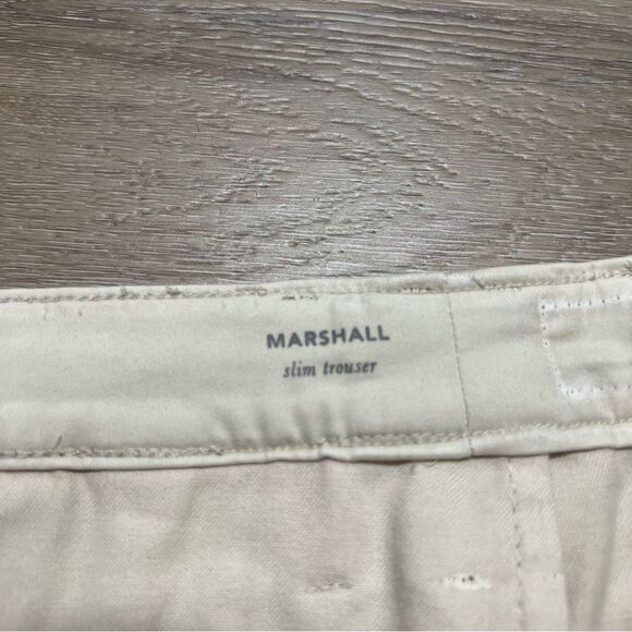 Lot Of 2 AG Adriano Goldschmied Pants Men's 38x32 Beige The Marshall Slim Chino - Picture 8 of 11